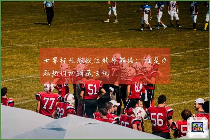 世界杯让球投注赔率解读：谁是夺冠热门的暗藏玄机